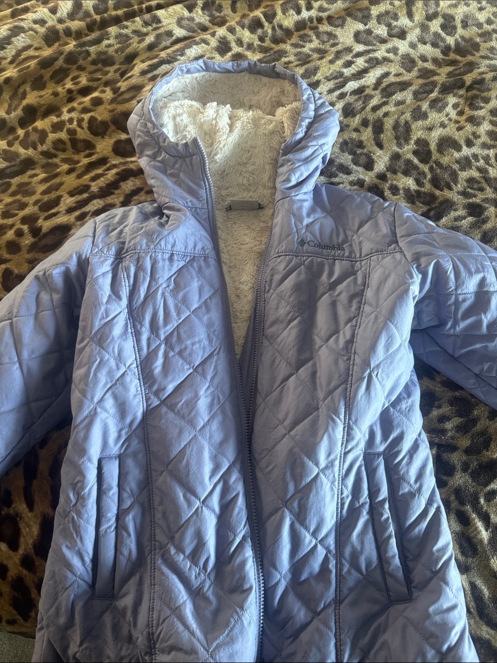 Jacket with fur inside